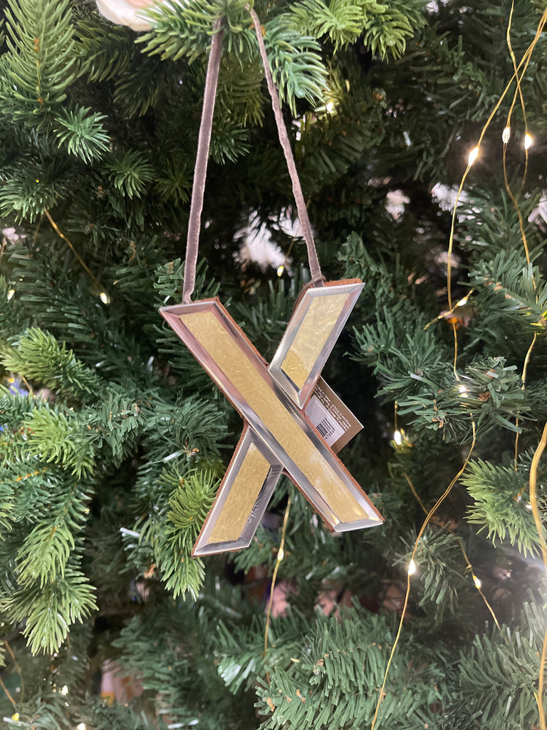 DECORAZIONE LETTERA ALFABETO MIRROR CM11X11