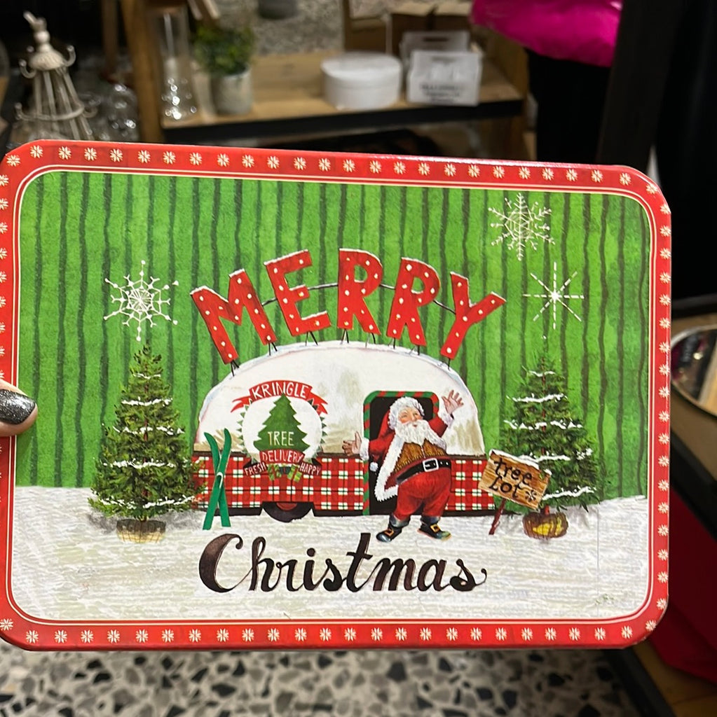 Contenitore latta set 3pz