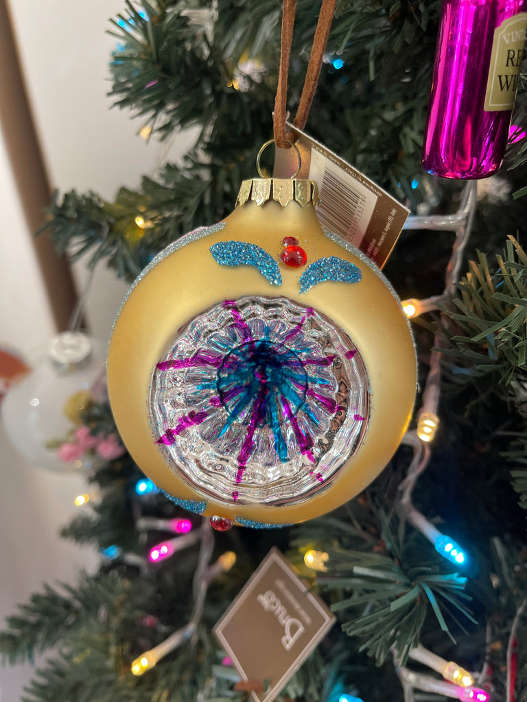 DECORAZIONE SFERA VETRO DELICIOUS D8 ASSORTITO NEI COLORI