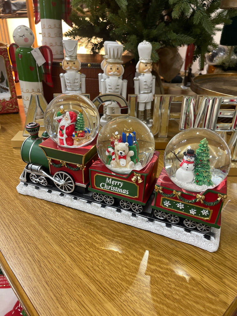 Trenino 3 snowball con soggetti vari