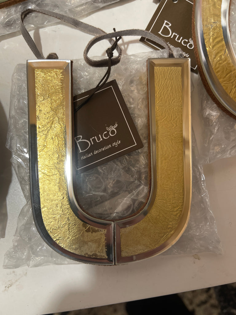 DECORAZIONE LETTERA ALFABETO MIRROR CM11X11