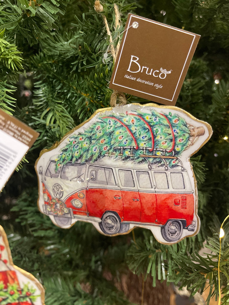 Decorazione natalizia in latta