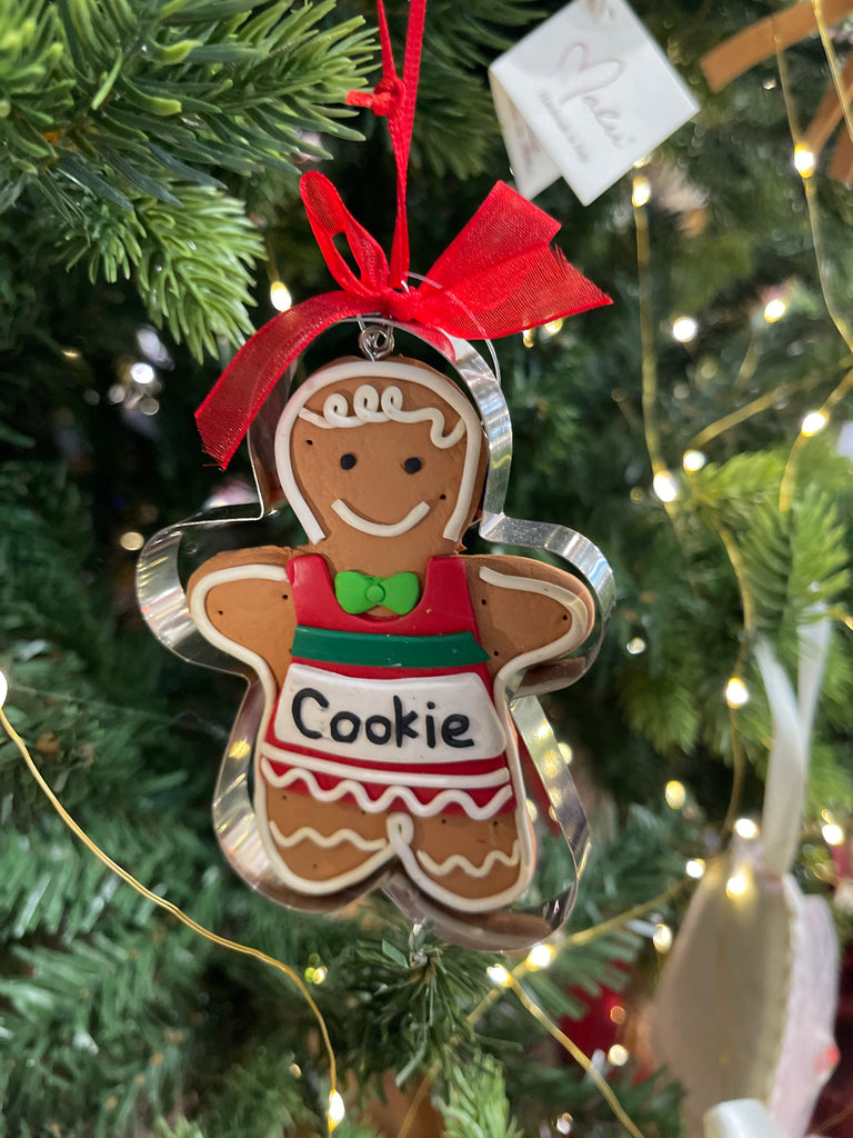 Decorazione natalizia in poliargilla con formina