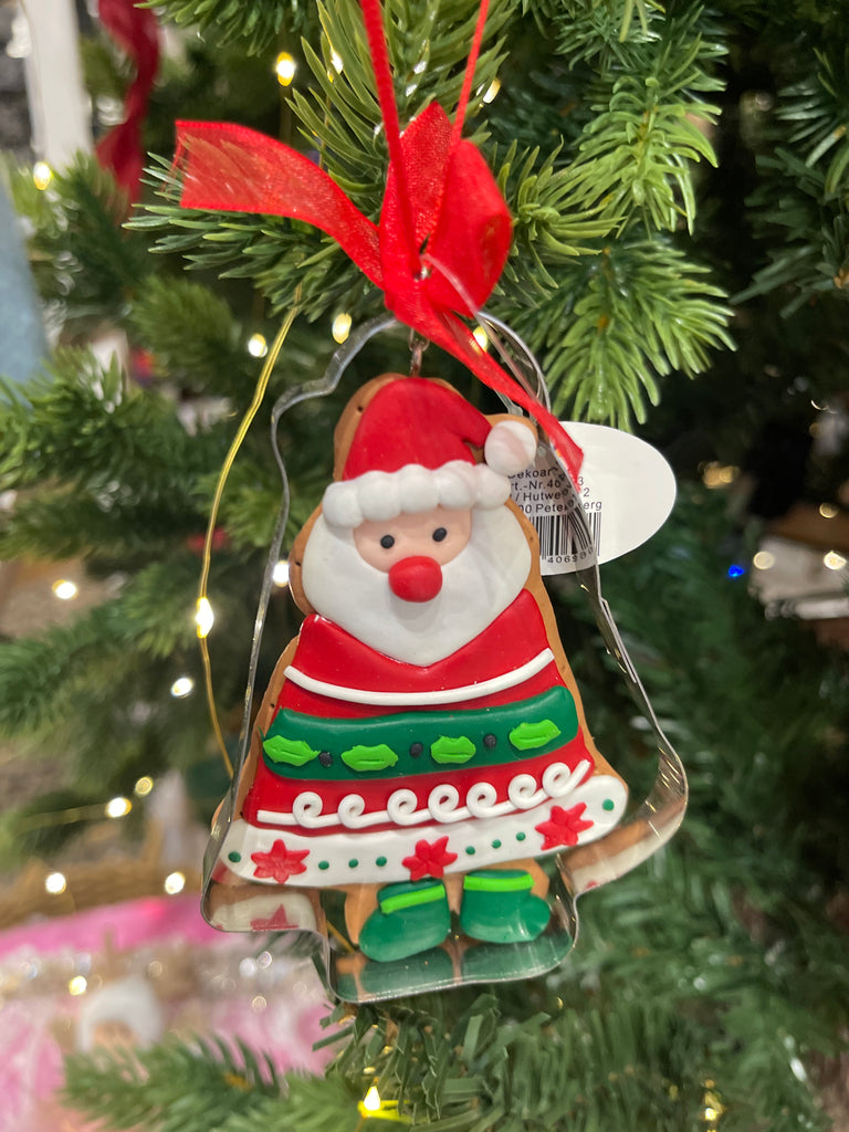 Decorazione natalizia in poliargilla con formina