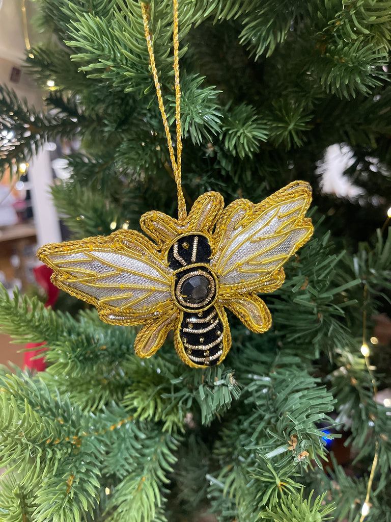 Decorazione natalizia ricamata a mano Baci Milano