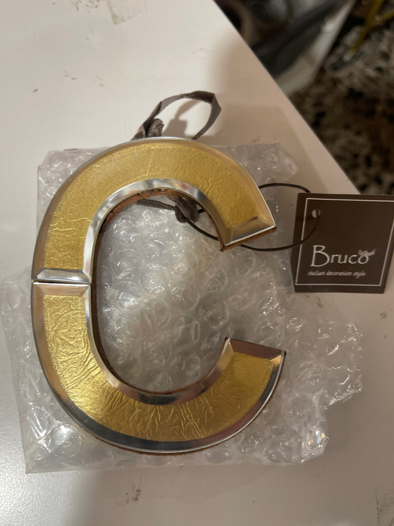 DECORAZIONE LETTERA ALFABETO MIRROR CM11X11