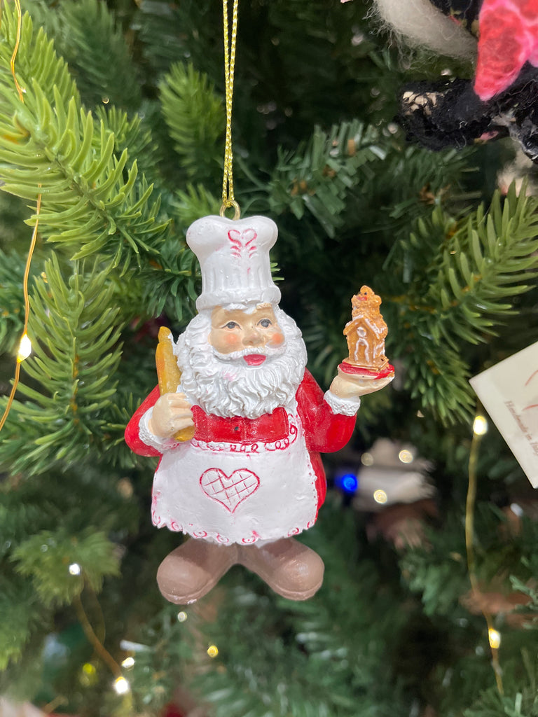 Decorazione natalizia in poliresina