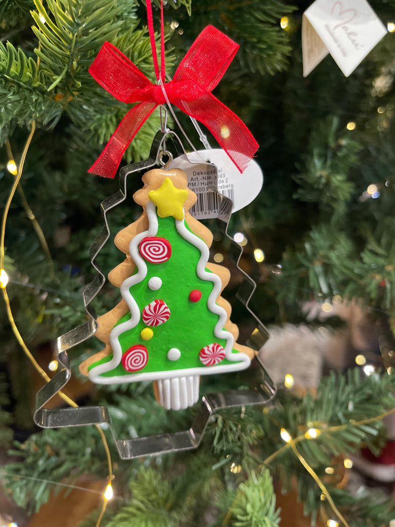 Decorazione natalizia in poliargilla con formina