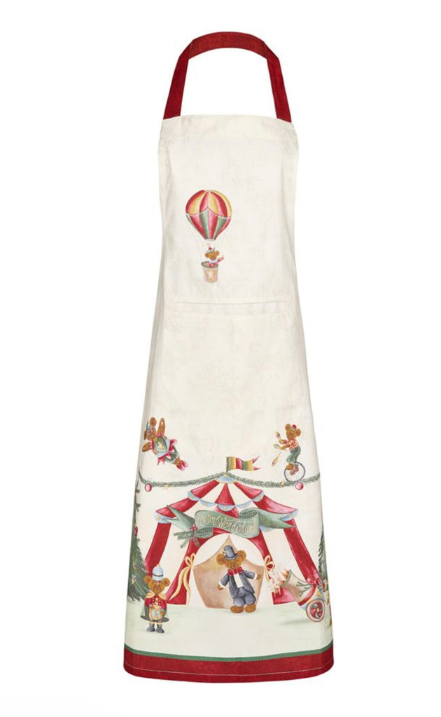 Grembiule linea circus nuvole di stoffa