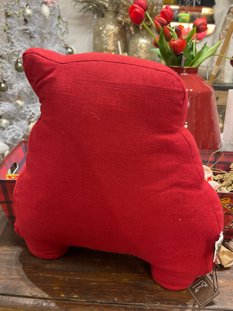 Cuscino a forma di camioncino con decoro in rilievo