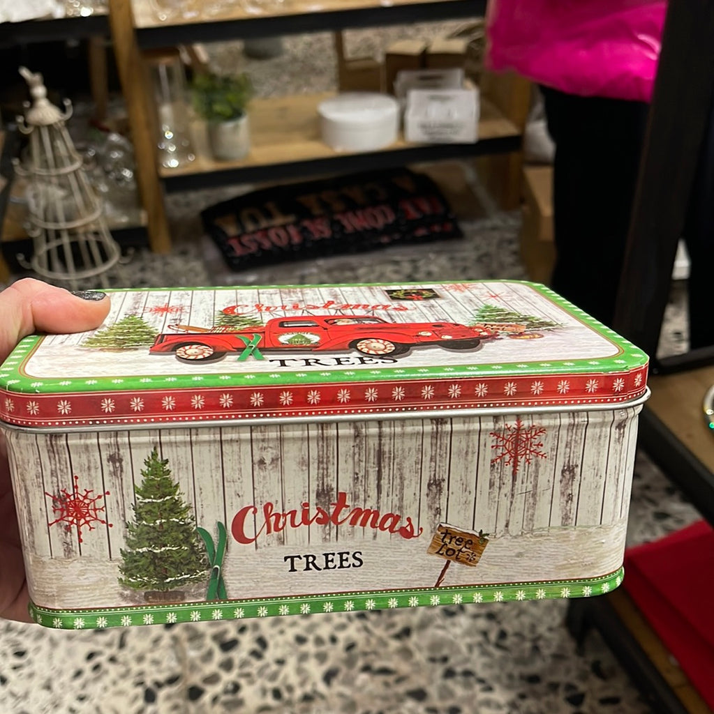 Contenitore latta set 3pz