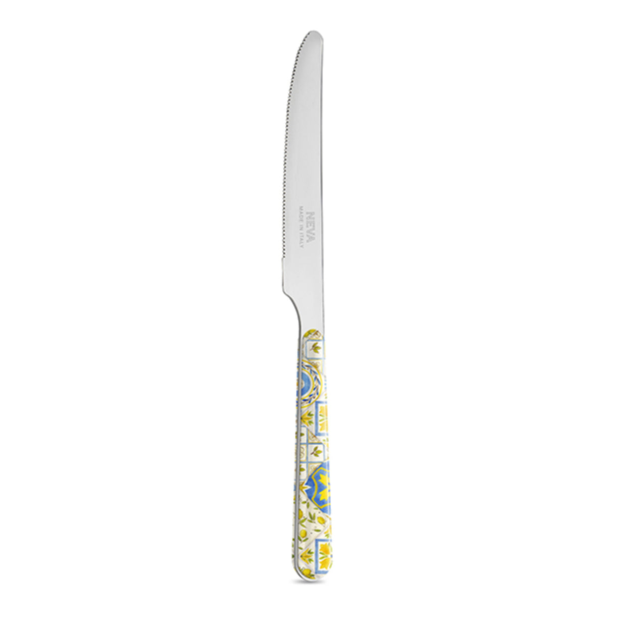 coltello tavola maiolica siciliana