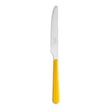 coltello tavola tinta unita giallo