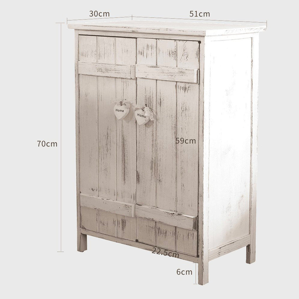 Comodino mobiletto 2 ante legno