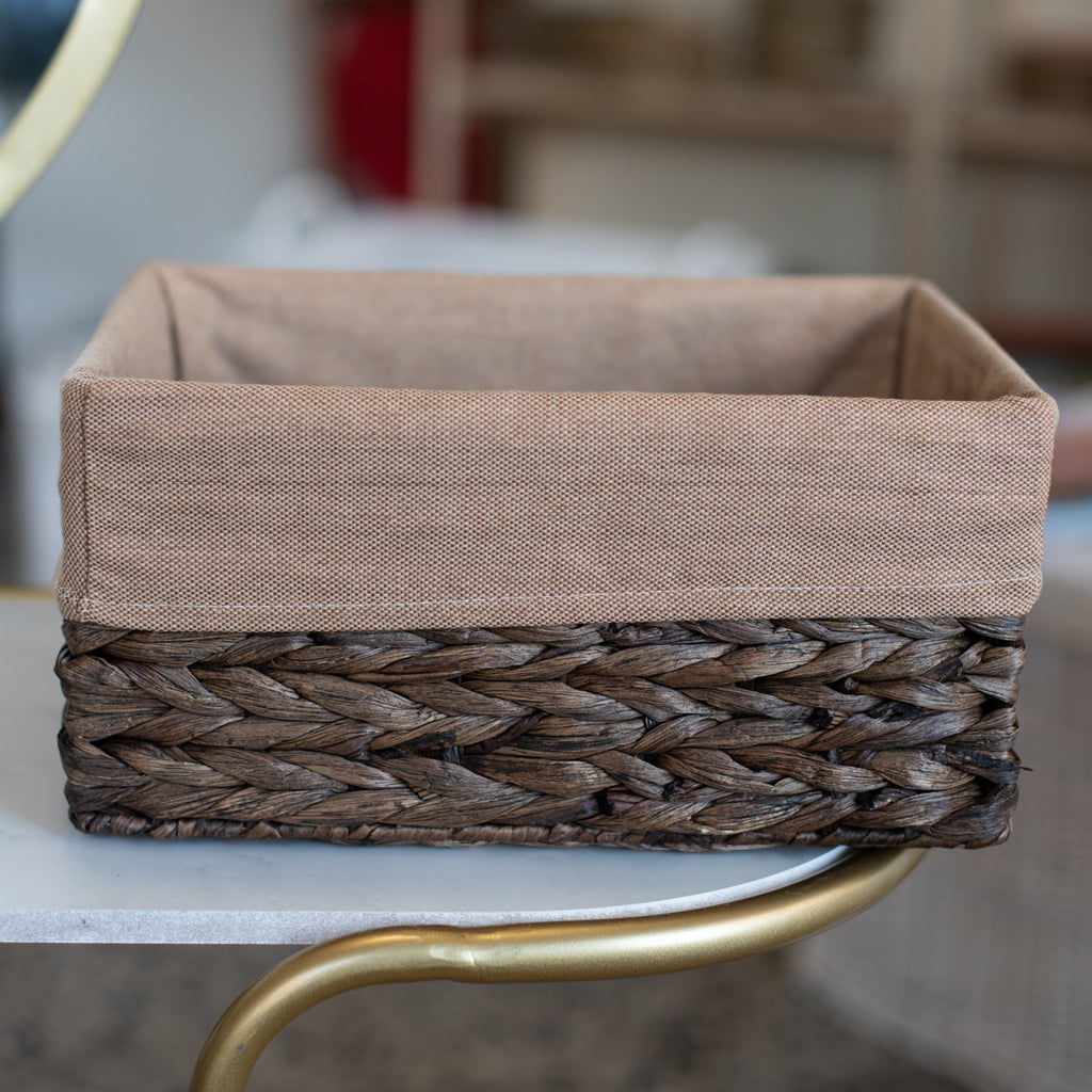 Cesto per biancheria intrecciato espresso