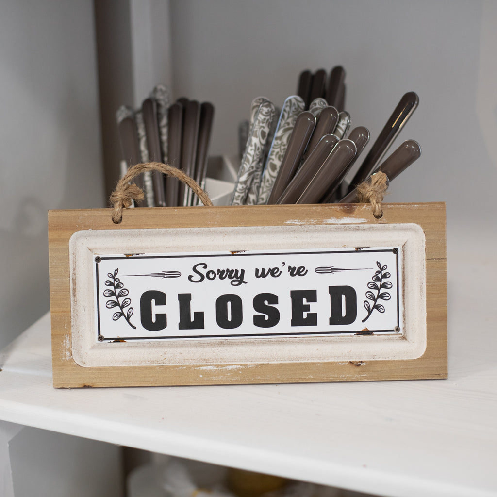 Decorazione da appendere in Legno e Ceramica