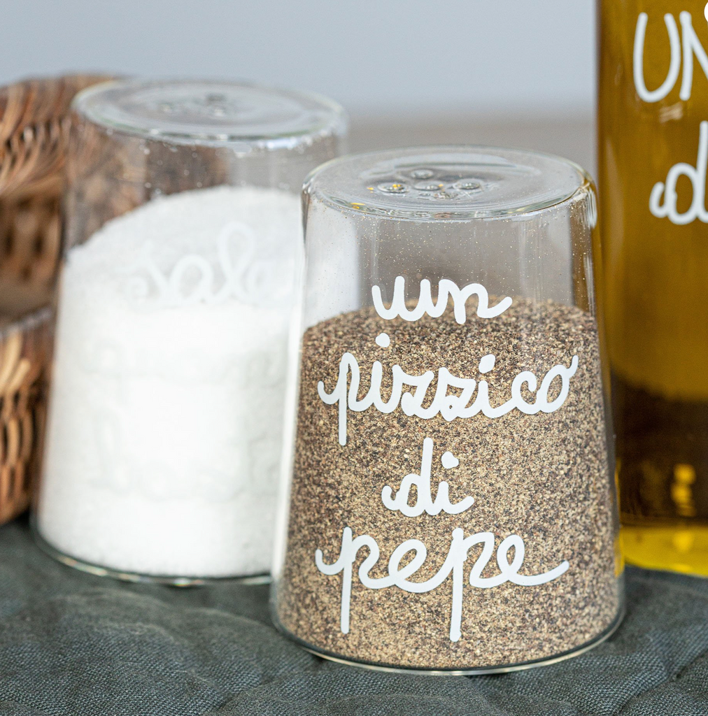 Set sale pepe in vetro sale qb - pizzico pepe