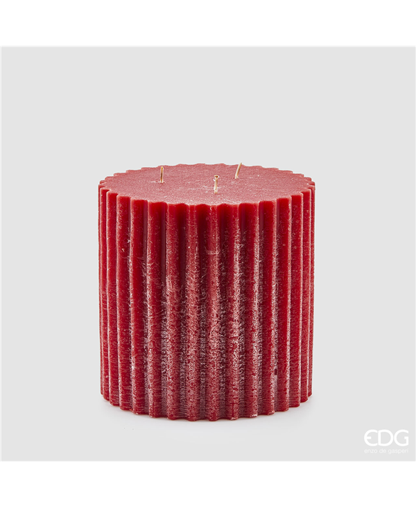 candela rustica rigata profumata