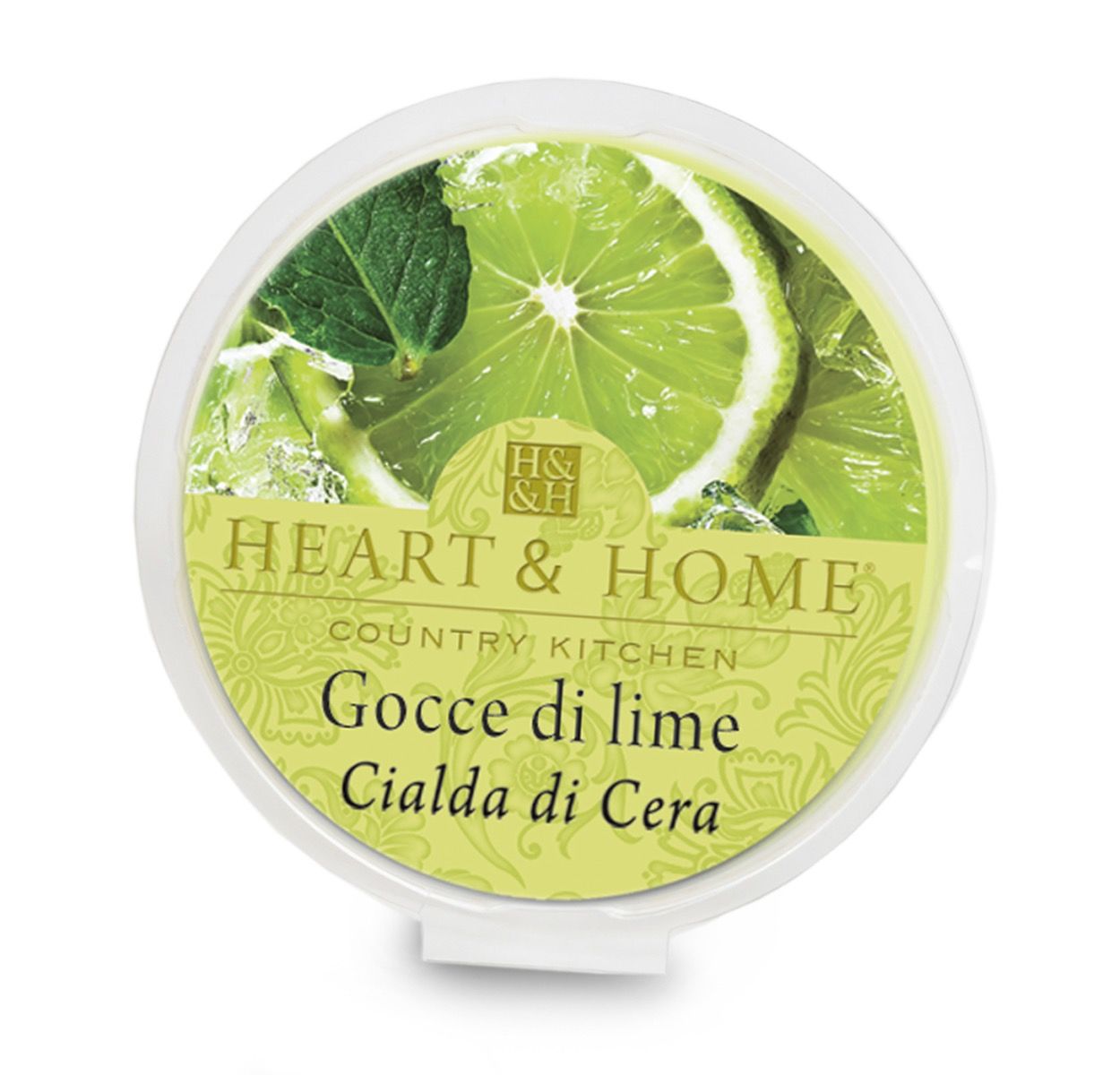 Cialdina In Cera Gocce Di Lime