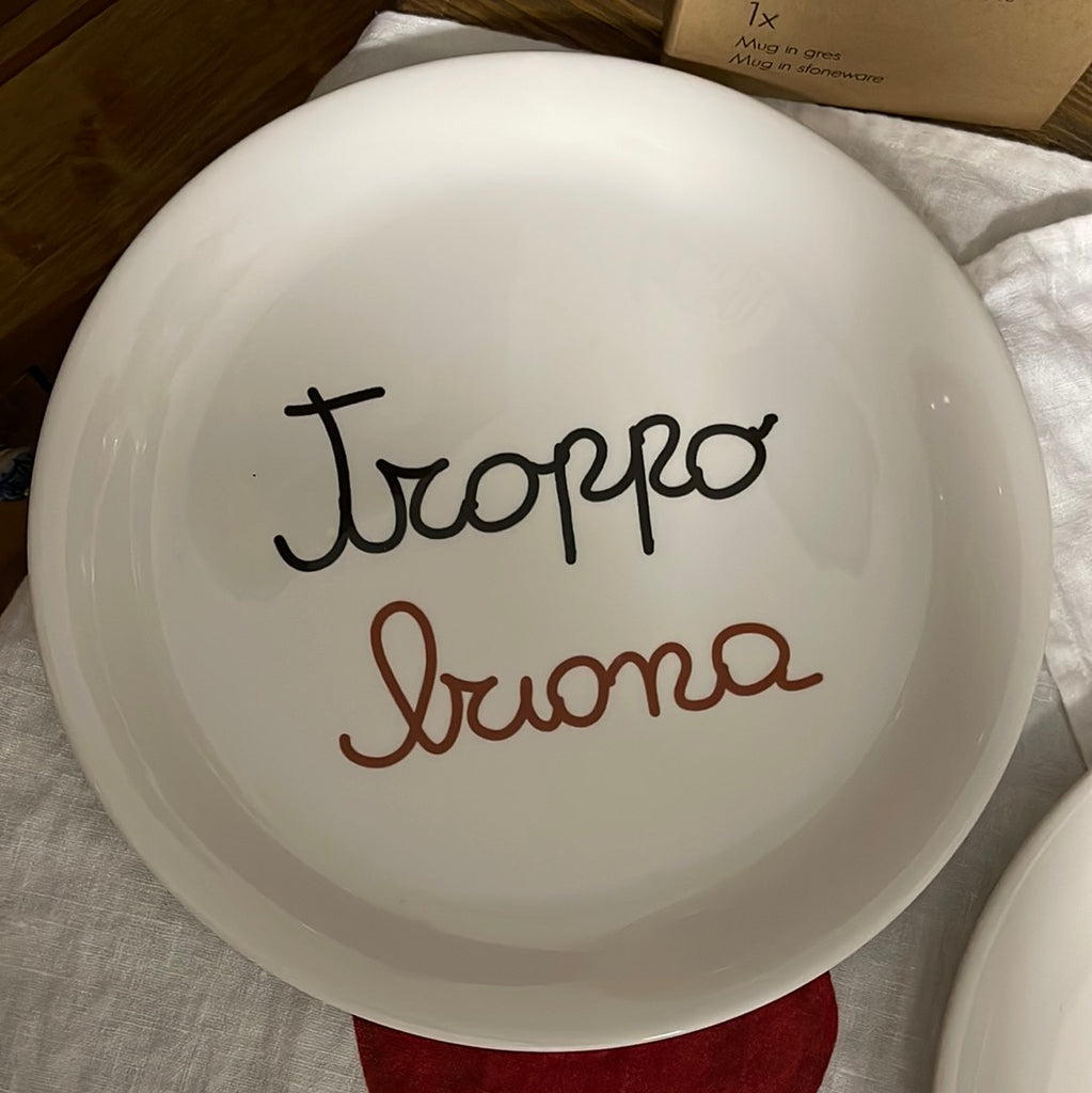 piatto pizza in due varianti