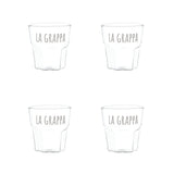 Set 4 bicchieri La grappa