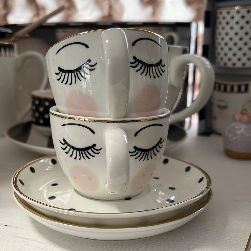 Tazzina caffè pois - Miss Etoile