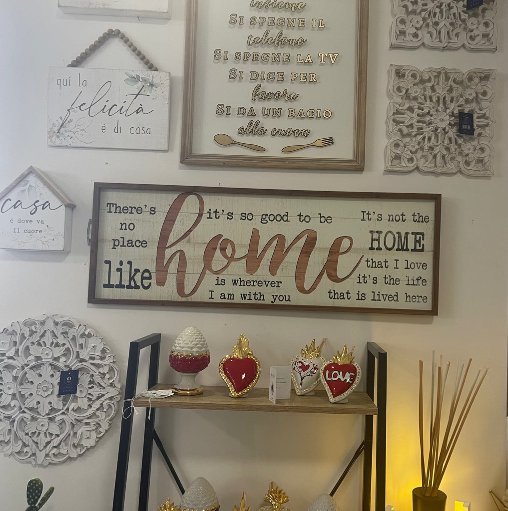 Targa di legno da appendere