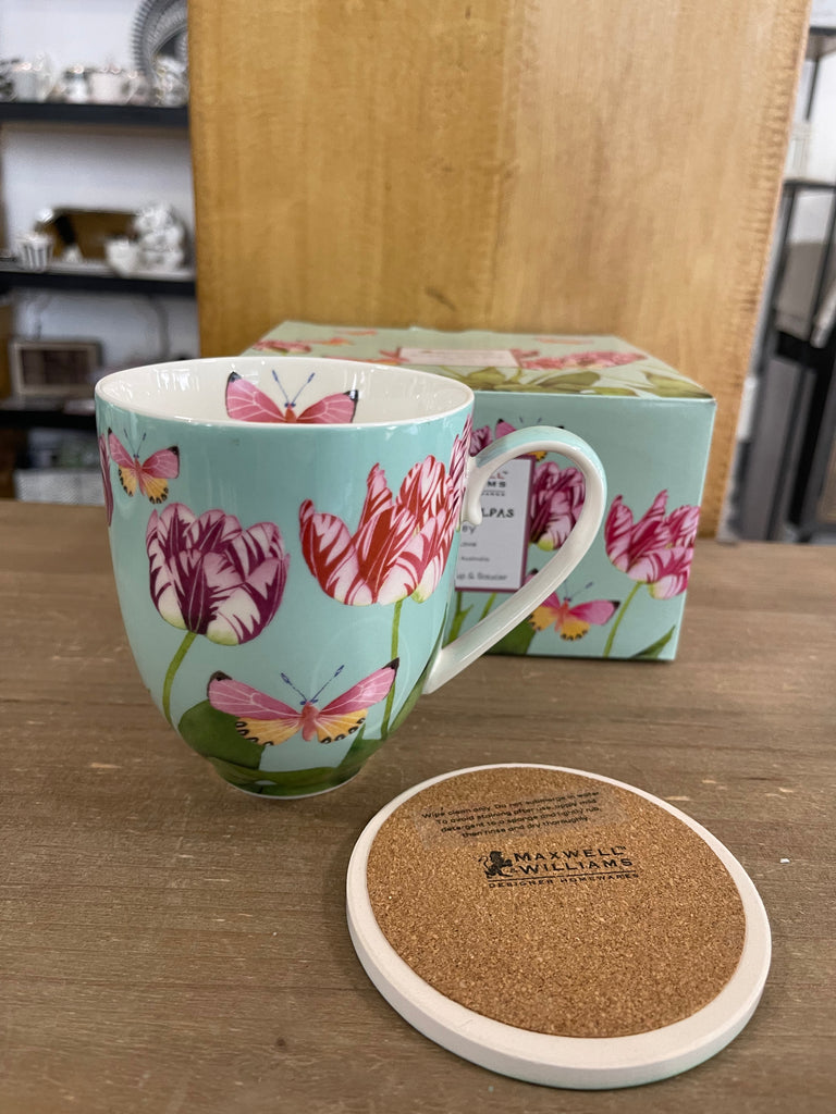 Posey Set Mug e sottobicchiere