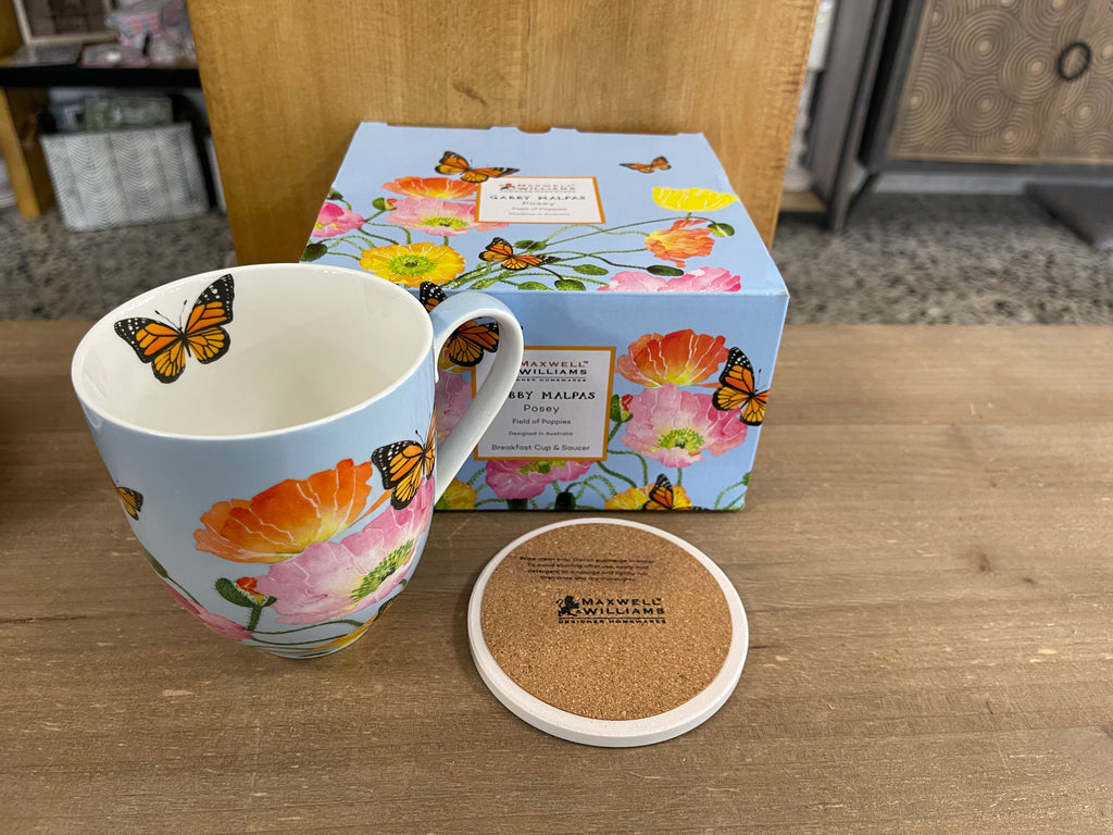 Posey Set Mug e sottobicchiere