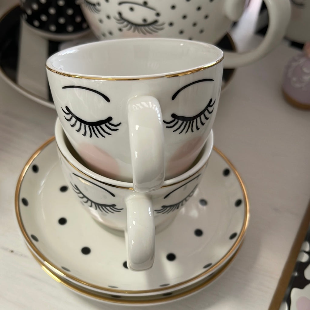 Tazzina caffè pois - Miss Etoile