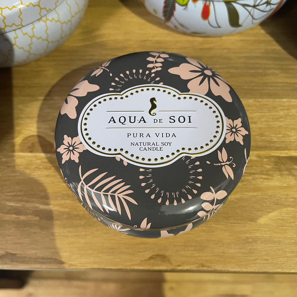 Candela profumata in contenitori di latta M