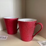 Tazza glitter rossa