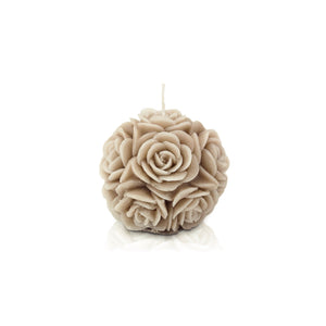 Sfera roselline new piccola greige